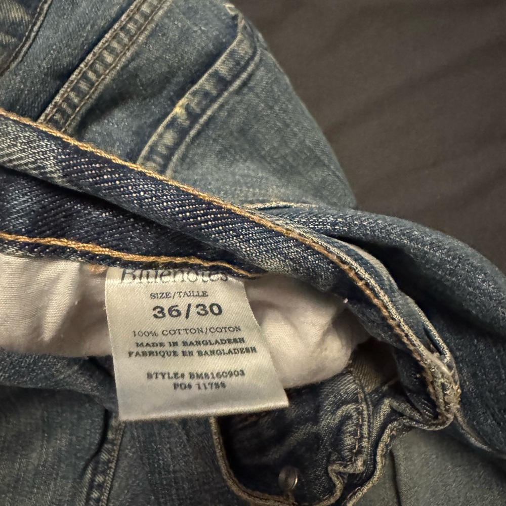 Bluenotes Men's Relaxed Jeans - Blue